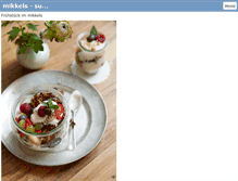 Tablet Screenshot of mikkels.de